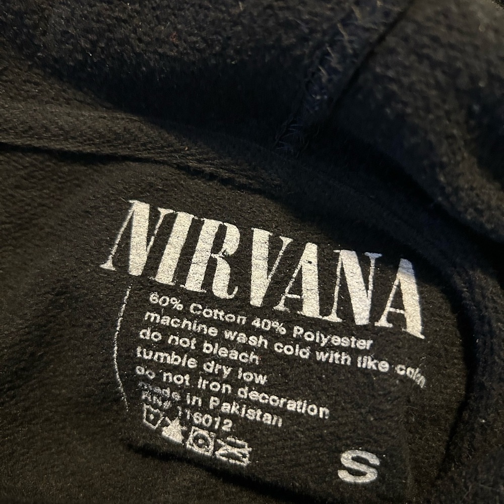 HOT TOPIC Nirvana Cotton Women's Hoodie Small - Picture 4 of 6